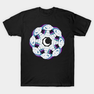 Space mushroom paper slices T-Shirt